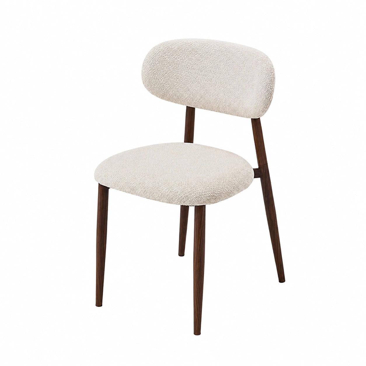 Chaise, en métal, coloris brun, pour la salle à manger ou la cuisine