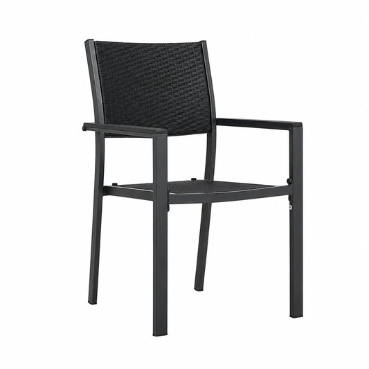 Chaise, coloris noir, pour la salle à manger ou la cuisine