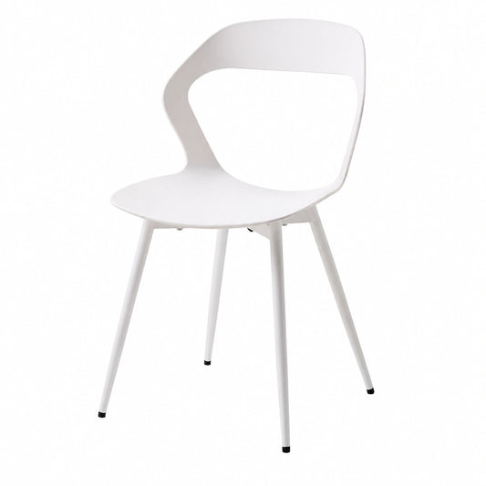 Bureau, en métal, coloris blanc, pour l’espace de travail