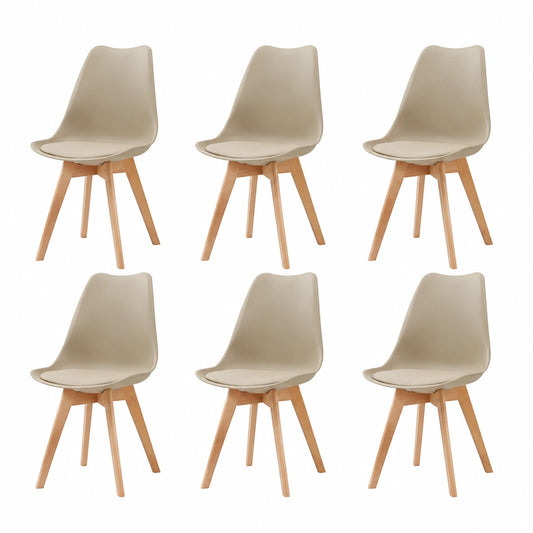 Chaise, rembourré, en métal, pour la salle à manger ou la cuisine