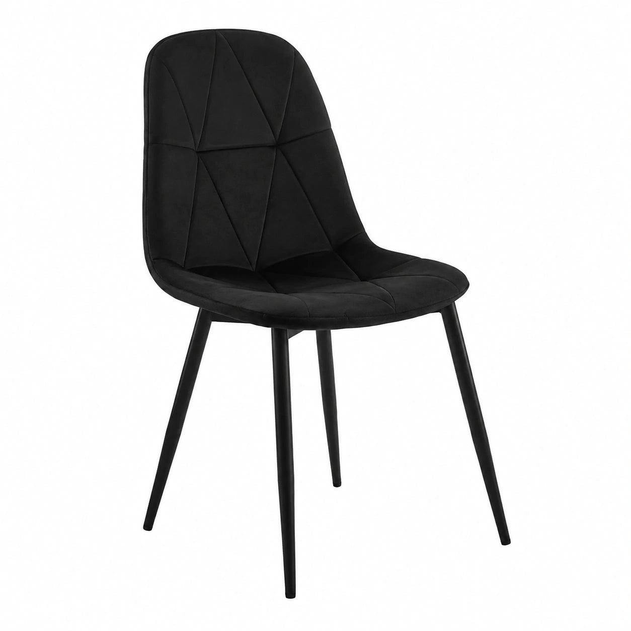 Armoire, en métal et velours, rembourré, coloris noir, pour la chambre